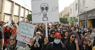 তিউনিসিয়ায় বিষাক্ত রাসায়নিক কমপ্লেক্স বন্ধের দাবিতে বিক্ষোভ